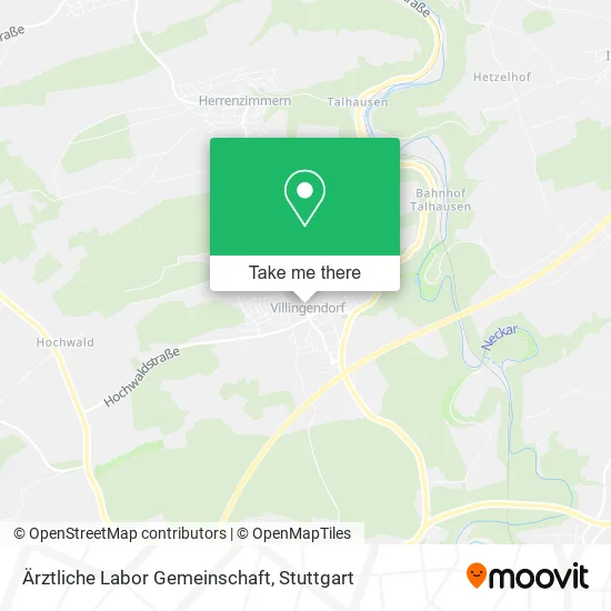 Карта Ärztliche Labor Gemeinschaft