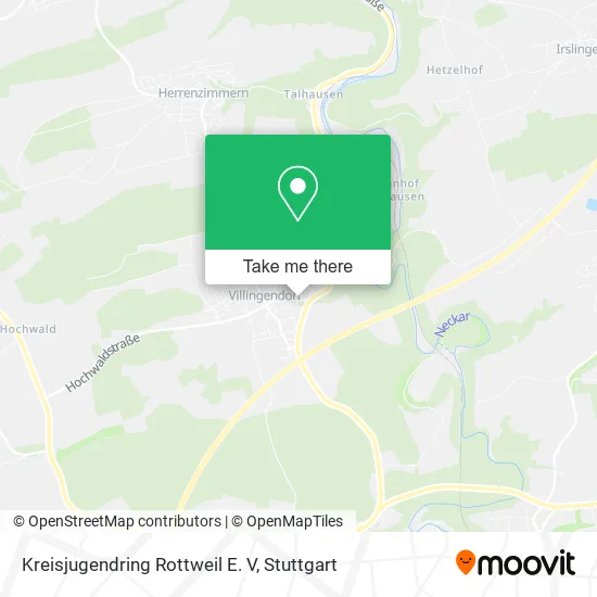 Карта Kreisjugendring Rottweil E. V