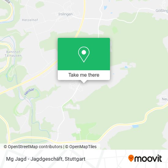 Mg Jagd - Jagdgeschäft map