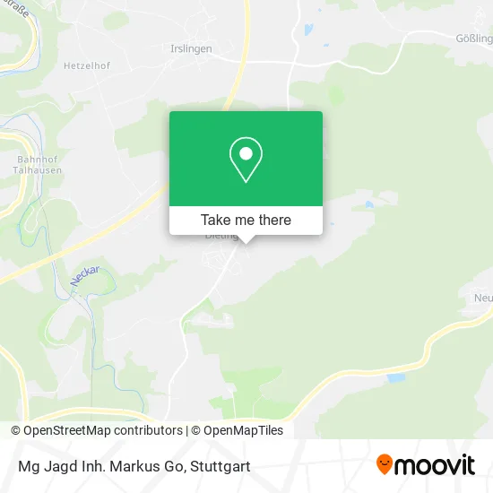 Карта Mg Jagd Inh. Markus Go