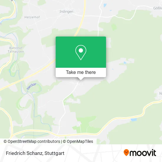 Карта Friedrich Schanz