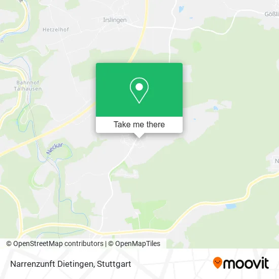 Карта Narrenzunft Dietingen