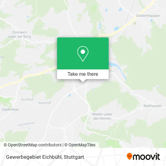 Карта Gewerbegebiet Eichbühl