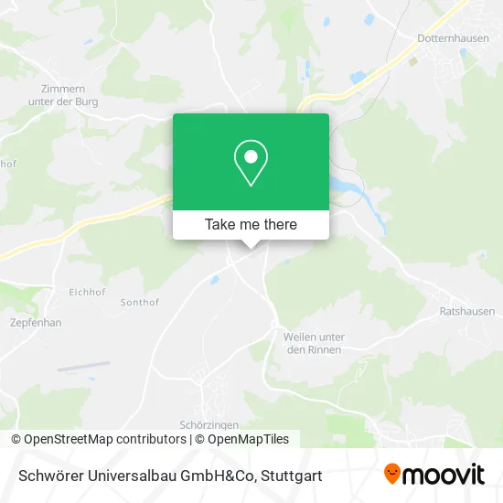 Карта Schwörer Universalbau GmbH&Co