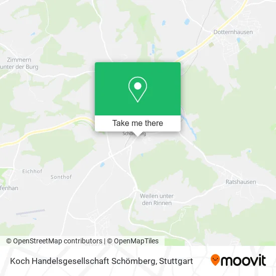 Карта Koch Handelsgesellschaft Schömberg