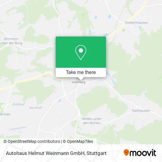 Карта Autohaus Helmut Weinmann GmbH