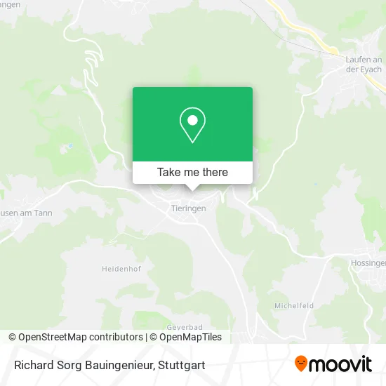 Карта Richard Sorg Bauingenieur