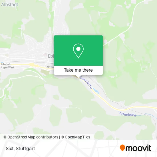 Карта Sixt