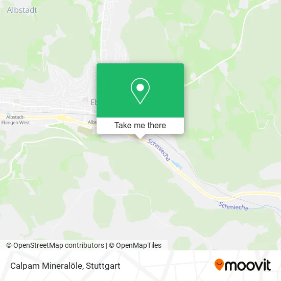 Карта Calpam Mineralöle