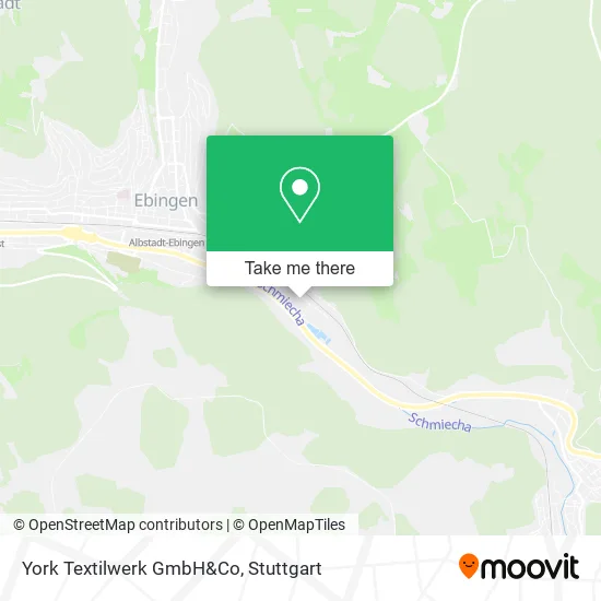 Карта York Textilwerk GmbH&Co
