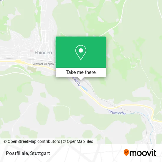 Postfiliale map