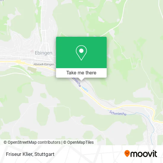 Карта Friseur Klier