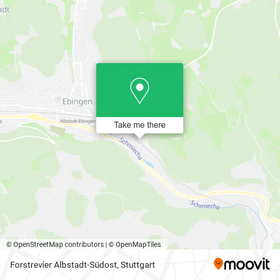 Карта Forstrevier Albstadt-Südost