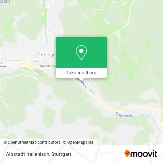 Карта Albstadt Italienisch