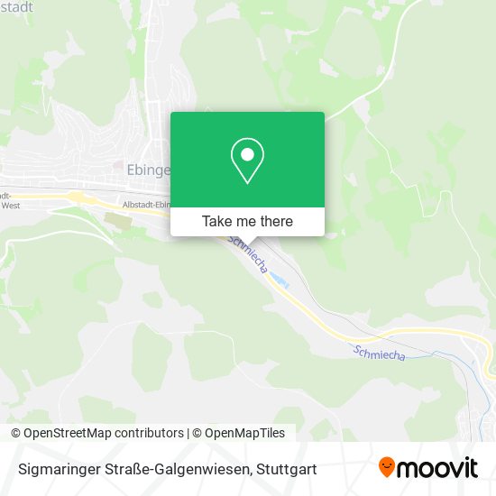 Sigmaringer Straße-Galgenwiesen map