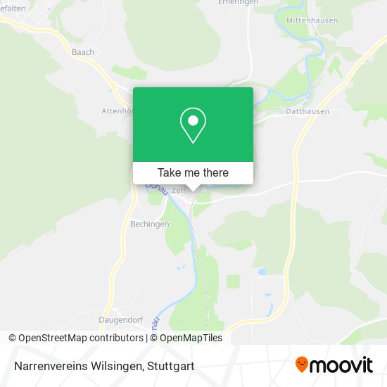 Narrenvereins Wilsingen map