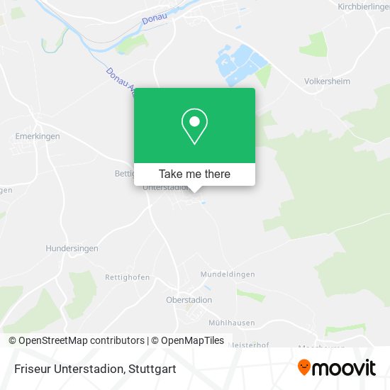 Friseur Unterstadion map