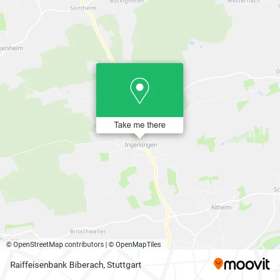 Карта Raiffeisenbank Biberach