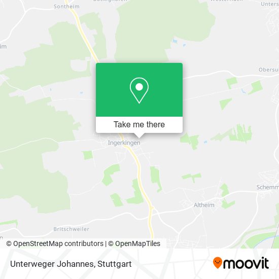 Unterweger Johannes map