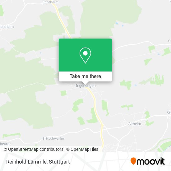 Reinhold Lämmle map