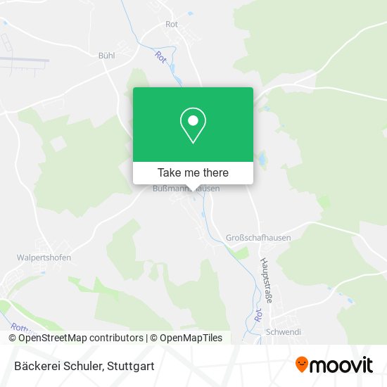 Bäckerei Schuler map