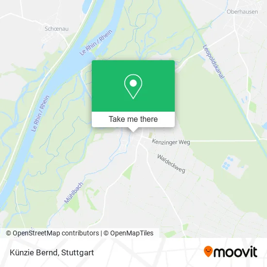 Карта Künzie Bernd