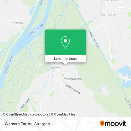 Карта Werners Tattoo