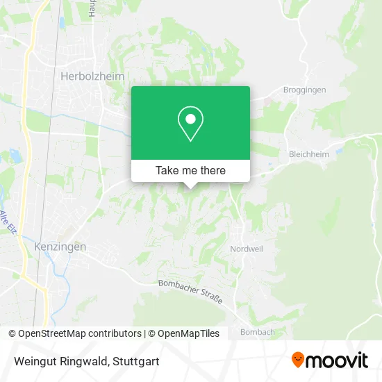Карта Weingut Ringwald