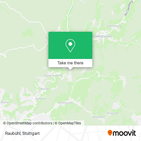 Raubühl map