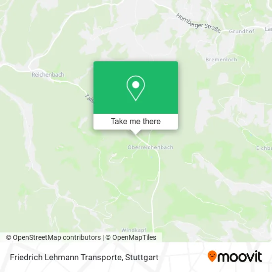 Карта Friedrich Lehmann Transporte