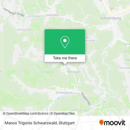 Карта Manos Trigonis Schwarzwald