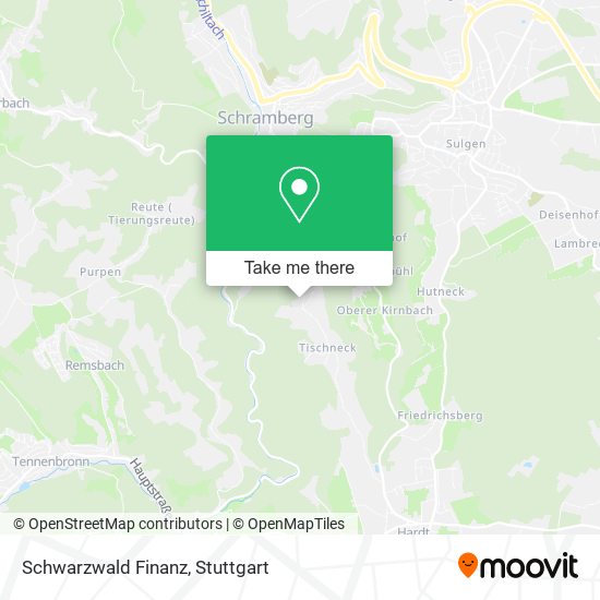 Карта Schwarzwald Finanz