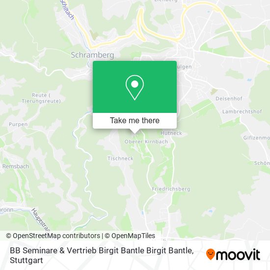 BB Seminare & Vertrieb Birgit Bantle Birgit Bantle map