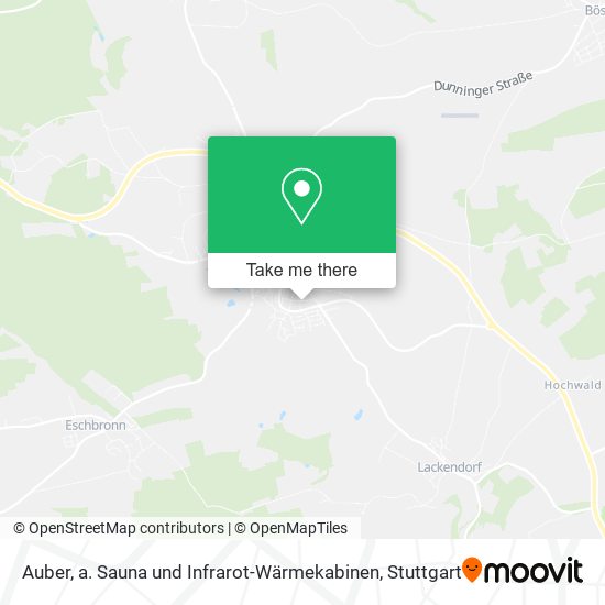 Auber, a. Sauna und Infrarot-Wärmekabinen map