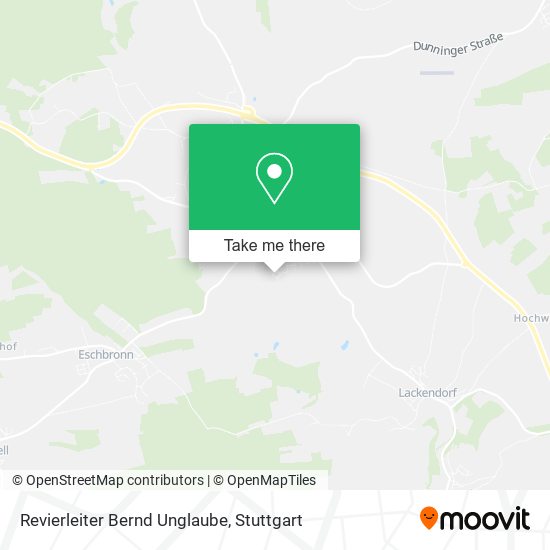 Карта Revierleiter Bernd Unglaube