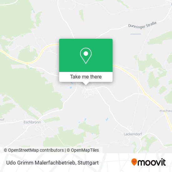 Udo Grimm Malerfachbetrieb map