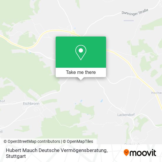 Hubert Mauch Deutsche Vermögensberatung map