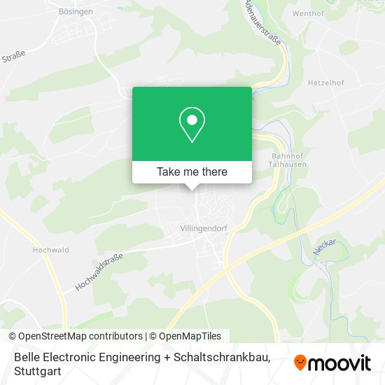 Карта Belle Electronic Engineering + Schaltschrankbau