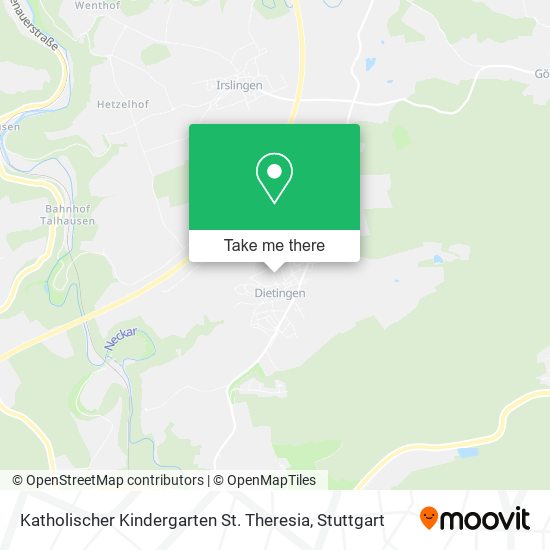 Katholischer Kindergarten St. Theresia map