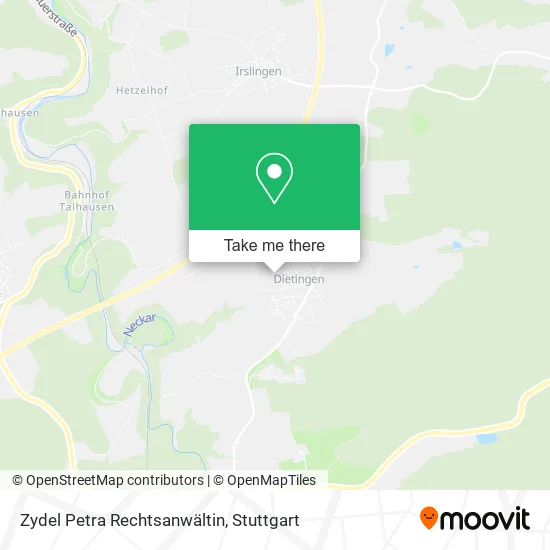 Карта Zydel Petra Rechtsanwältin