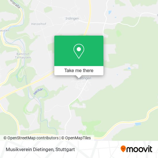 Musikverein Dietingen map