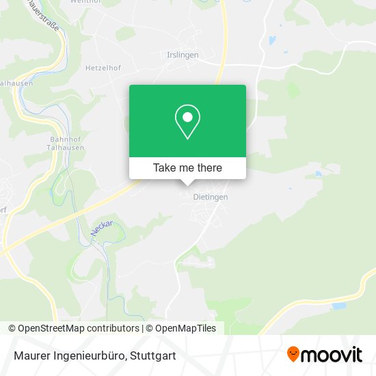 Maurer Ingenieurbüro map