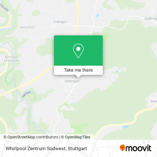 Карта Whirlpool Zentrum Südwest
