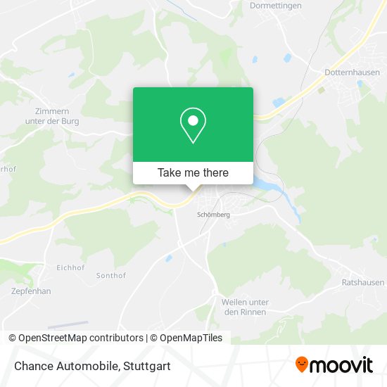 Chance Automobile map