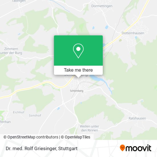Dr. med. Rolf Griesinger map