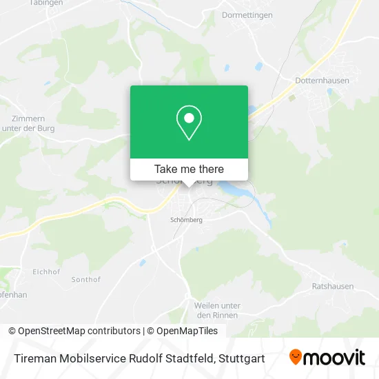 Карта Tireman Mobilservice Rudolf Stadtfeld