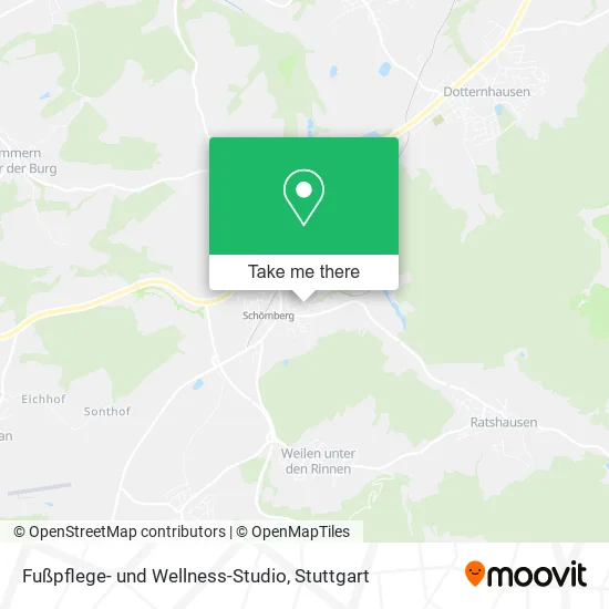 Карта Fußpflege- und Wellness-Studio