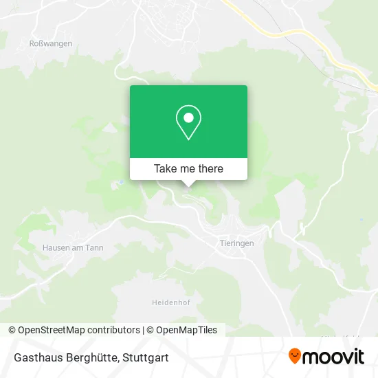 Карта Gasthaus Berghütte