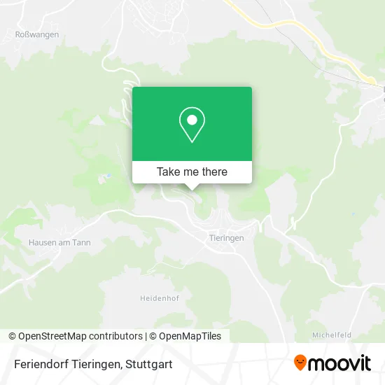 Карта Feriendorf Tieringen