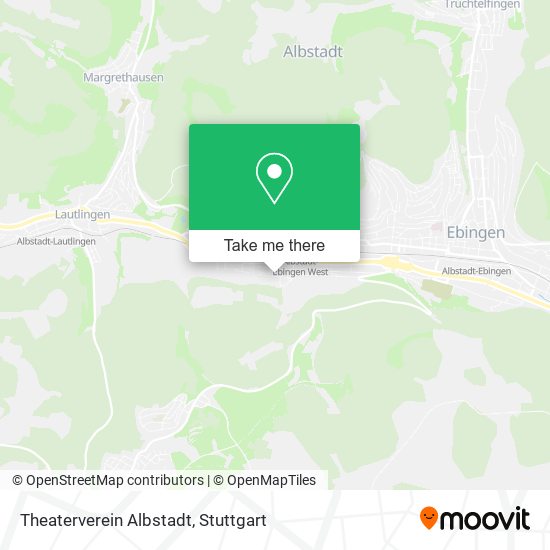 Theaterverein Albstadt map
